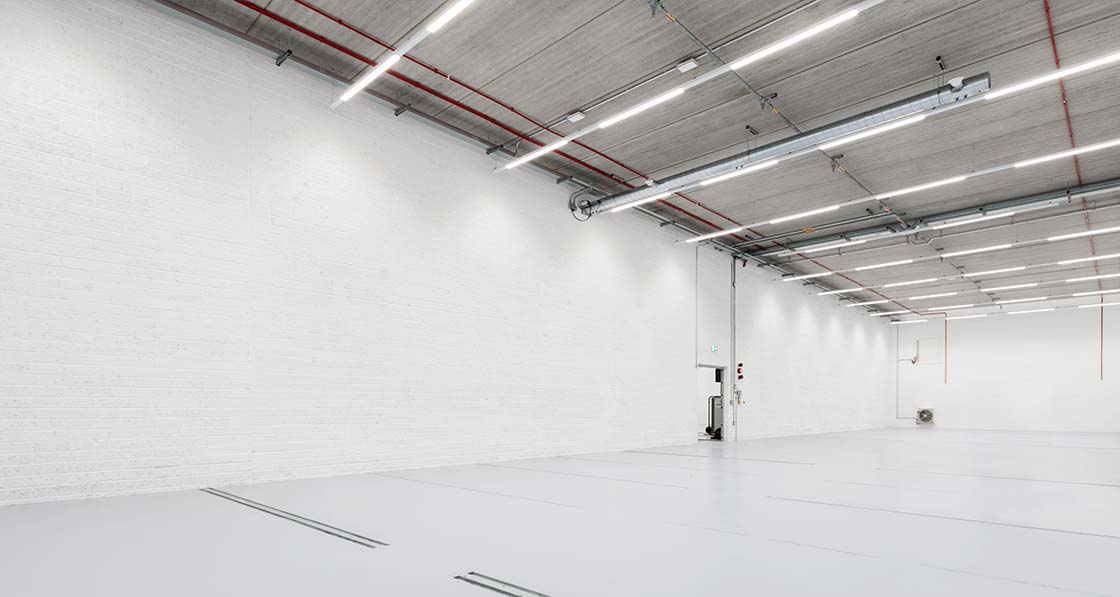 The new archive facility at IWM Duxford, designed to meet rigorous Passive House standards for optimal preservation conditions