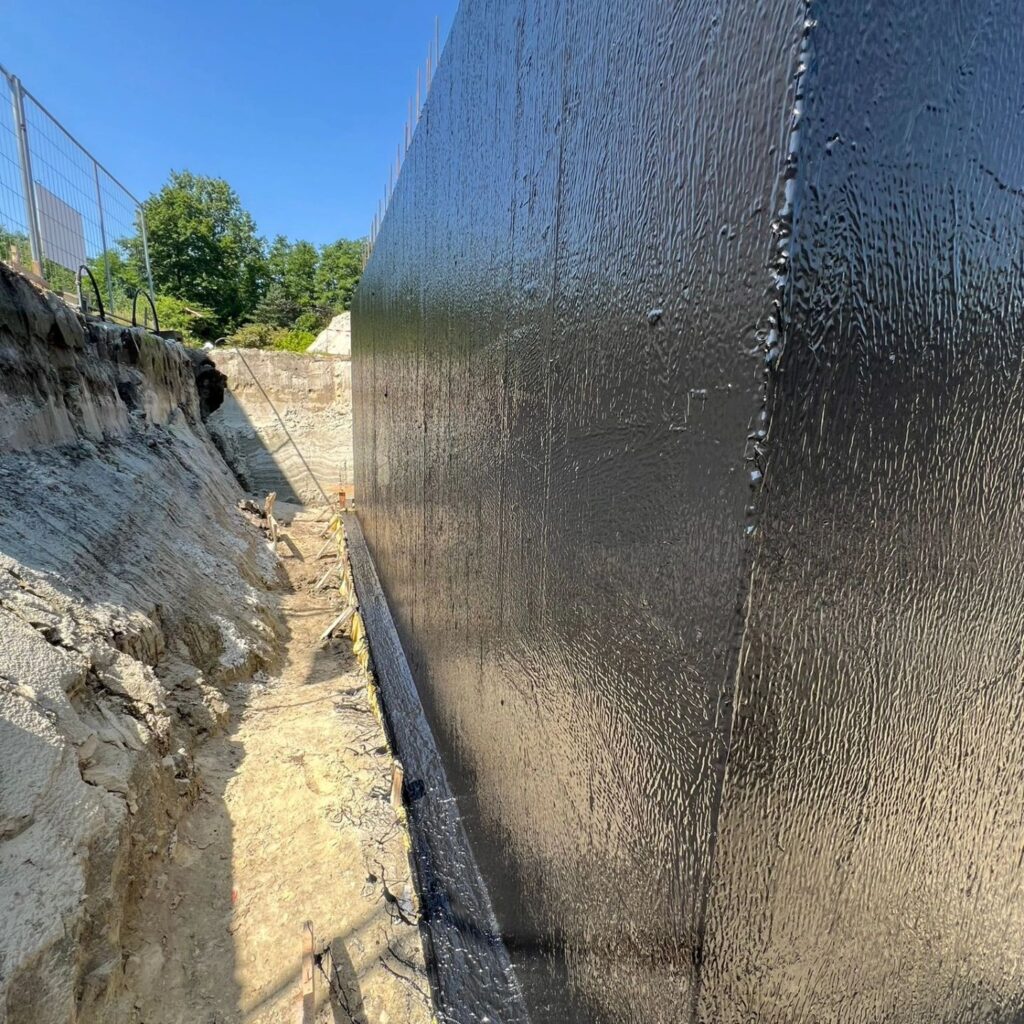 ETA-Certified Waterproofing Hevadex Aquaproof Reactive Application